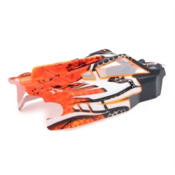 Carrosserie Buggy Xmid Orange/Grise  prepeinte