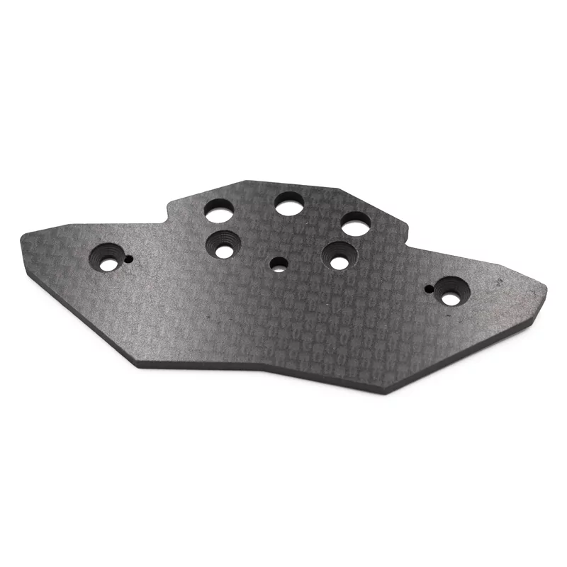 Plaque inférieure carbone de pare choc Over D10