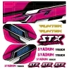 Planche stickers VIOLET Funtek STX Sport