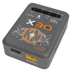 Multi-charger AC 30W LiPo - Li ion - LiFe