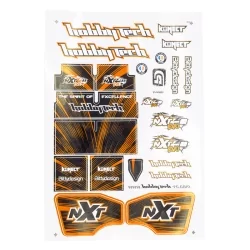 Orange Spirit NXT EVO RR stickers sheet