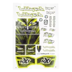 Planche d’autocollants Jaune NXT EVO RR Jaune