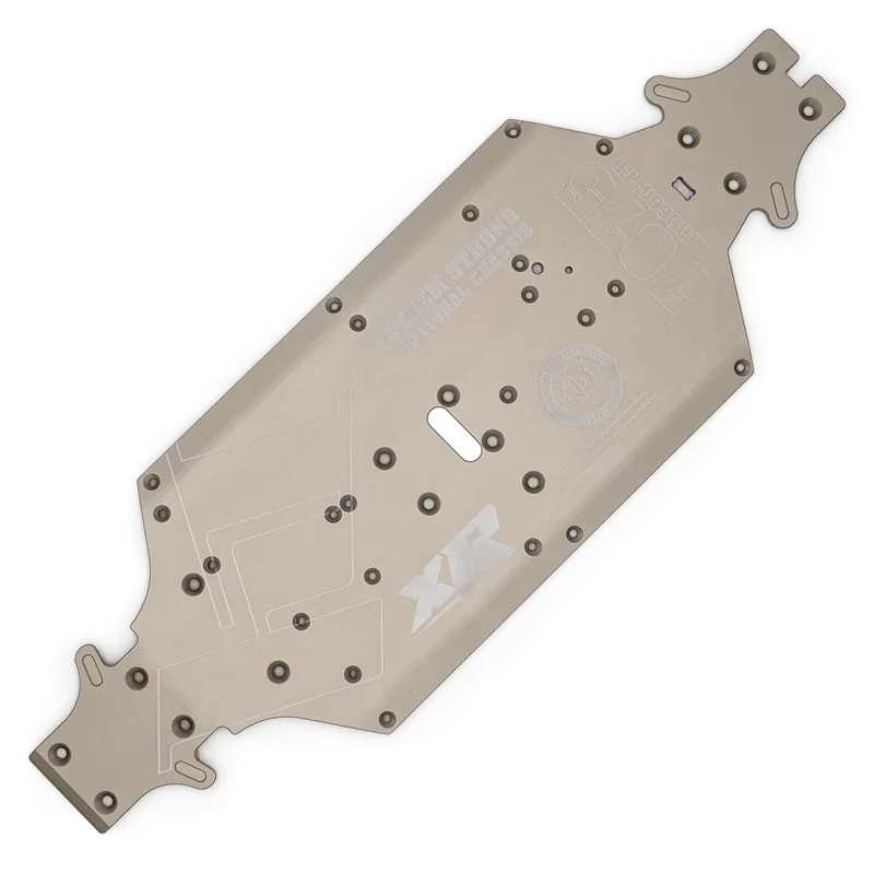 Spirit XR 4 mm main chassis in alu. OAD  (made in France)