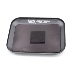 Magnetique plate in aluminium GREY (105x85mm)