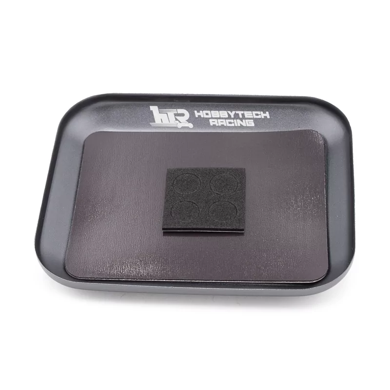 Magnetique plate in aluminium GREY (105x85mm)