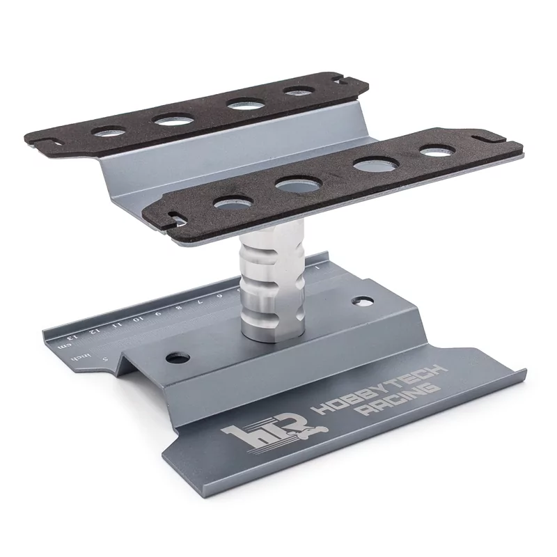 Aluminium rotating car stand Grey