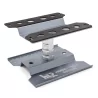 Aluminium rotating car stand Grey