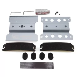 Aluminium rotating car stand Grey