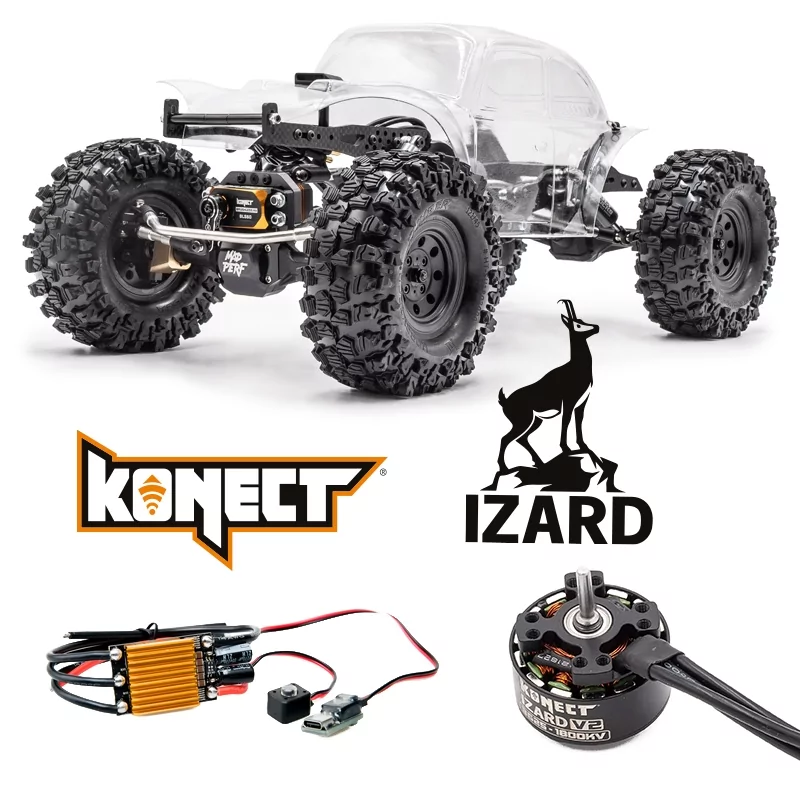 Kit CRX2 MadPerf +combo Izard 80 -1800Kv