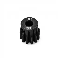 Pignon moteur M1 ø5mm 12 dents en acier