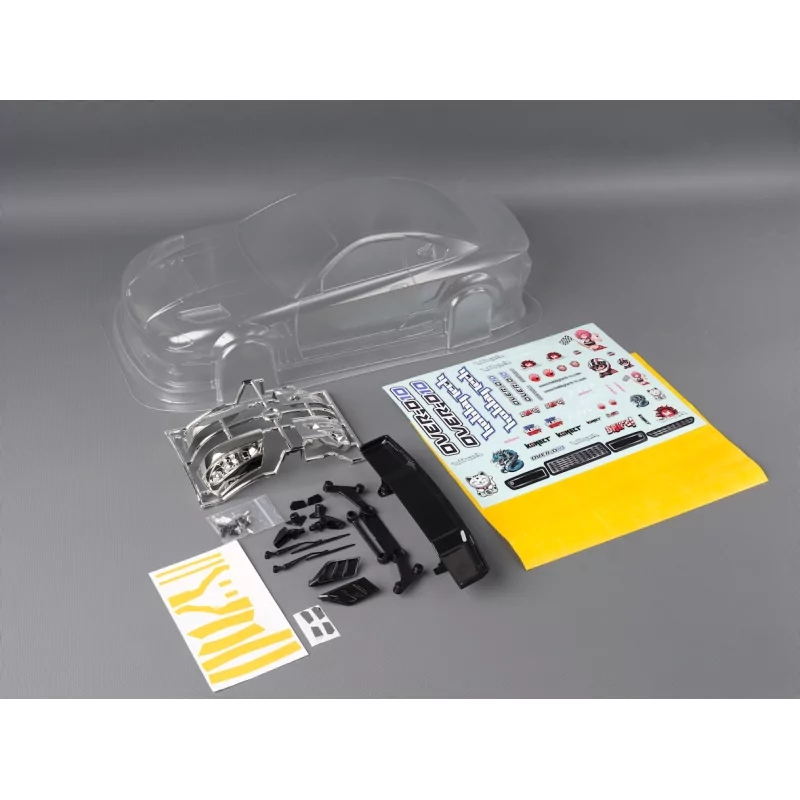 Carrosserie S15 Drift + aileron + support led + cache vitre/stickers