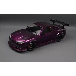 Carrosserie S15 Drift + aileron + support led + cache vitre/stickers