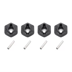 Hexagones + clavettes de roues Funtek SBX (x4)