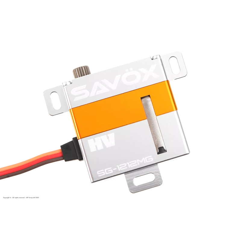Servo SAVOX d'ailes  alu HV Coreless 8kg / 0,12sec. 7.4V