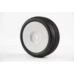 TZO tyres 500- SUPER SOFT Pre-Glued Set (White) 4pcs