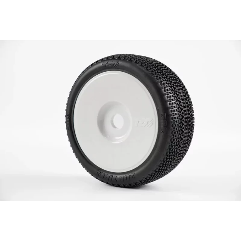 TZO tyres 500- SUPER SOFT Pre-Glued Set (White) 4pcs