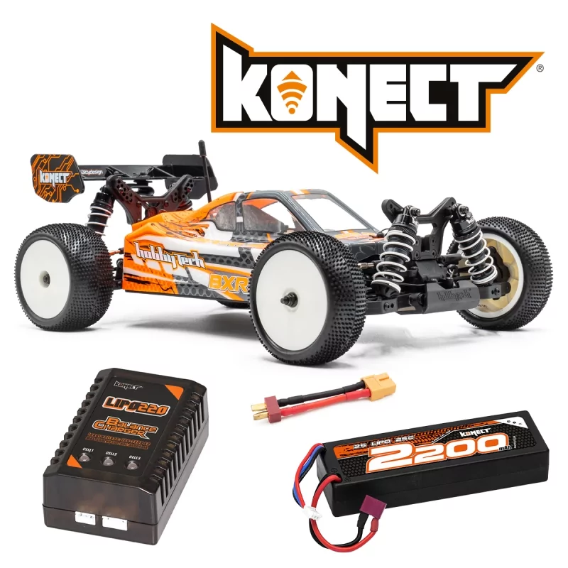 Buggy 1/10eme Brushless BXR.S2 RTR-PACK accus et chargeur