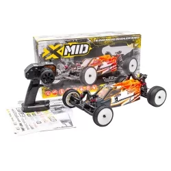 Buggy 1/10eme 2WD XMid -PACK accus et chargeur