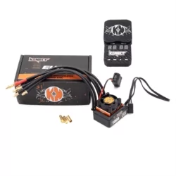 Controleur 1/10eme Elite Konet 100 amp 2S avec carte de programmation