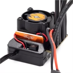 Controleur 1/10eme Elite Konet 100 amp 2S avec carte de programmation