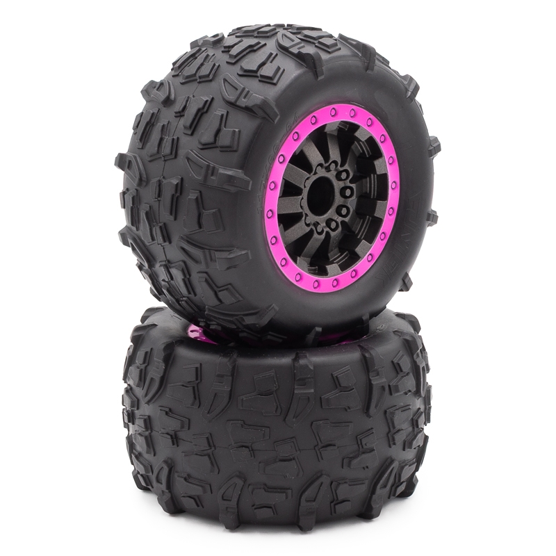 Roues complètes Funtek STX G2 ROSE (x2)
