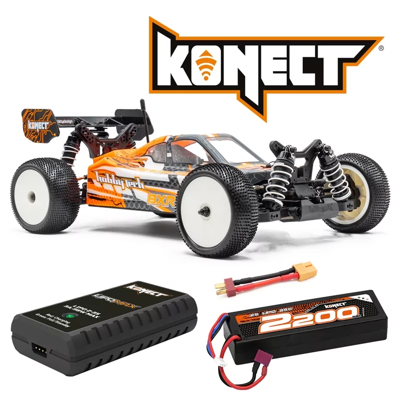 Buggy 1/10eme Brushless BXR.S2 RTR-PACK accus et chargeur