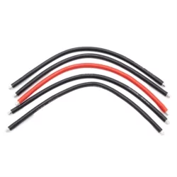 Set de 5 cables 11AWG silicone - l180mm