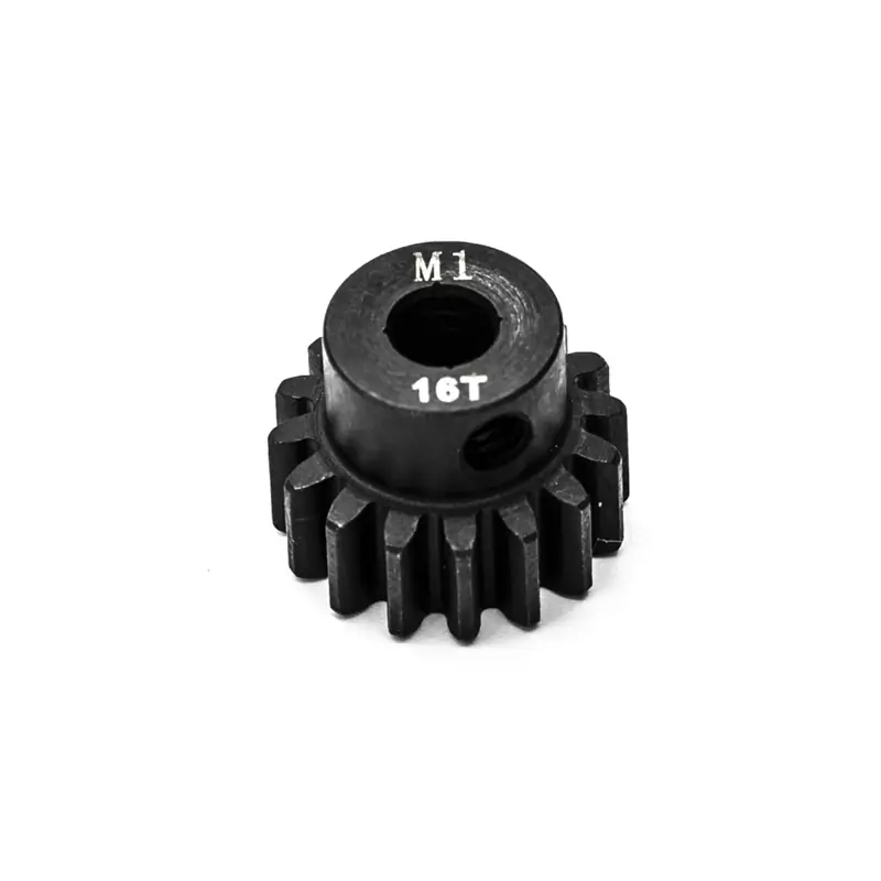 Pignon moteur M1 ø5mm 16 dents en acier