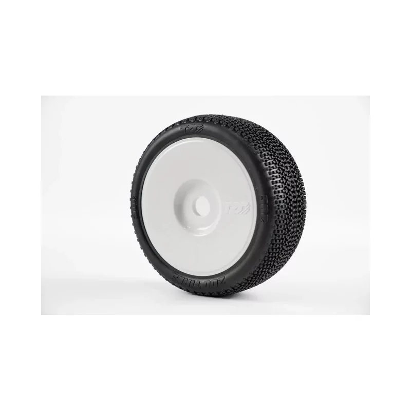 TZO tyres 500- SOFT Pre-Glued Set (White) 4pcs