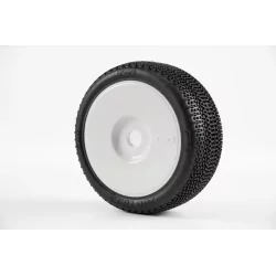 TZO tyres 500- ULTRA SOFT Pre-Glued Set (White) 4pcs