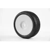 TZO tyres 500- ULTRA SOFT Pre-Glued Set (White) 4pcs