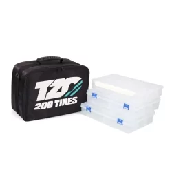 Tool Bag (Black) with 3 Tool Boxes (2+1)