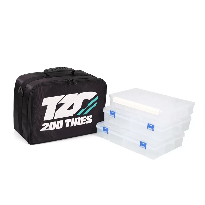 Tool Bag (Black) with 3 Tool Boxes (2+1)