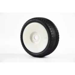 Pneus TZO 200- collé sur jante Blanche - SUPER SOFT - sachet de 4