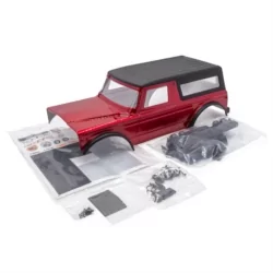 Carrosserie 313 mm décorée Crawler Survival Long Cab + accessoires