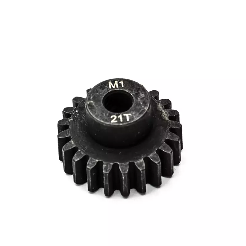 Pignon moteur M1 ø5mm 21 dents en acier