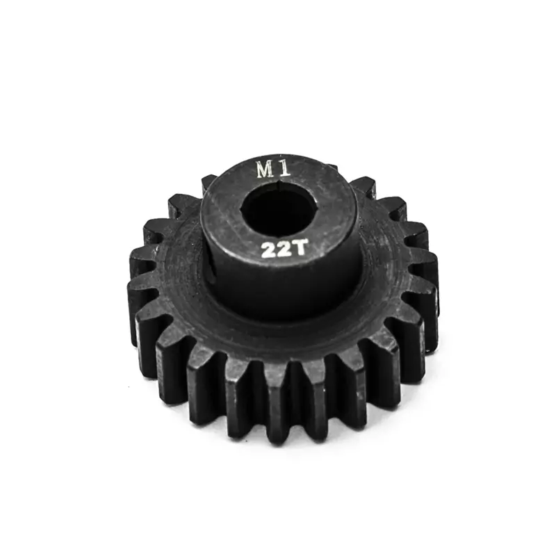 Pignon moteur M1 ø5mm 22 dents en acier