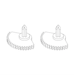 Engrenage pour C64 (x2)