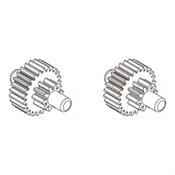 Pignons pour C71 (x2)