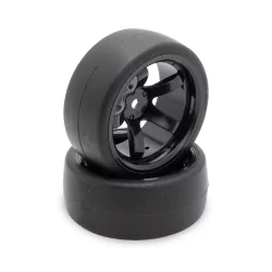 Roue complete noire 5 branches drift...