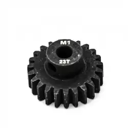 Pignon moteur M1 ø5mm 23 dents en acier