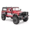 Carrosserie 313 mm décorée Crawler Survival Long Cab + accessoires