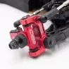 Fusée avant Xmid en aluminium Rouge (x2) fabriqué en France