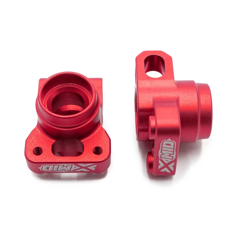 Etrier arrière Rouge Xmid en aluminium (x2) fabriqué en France