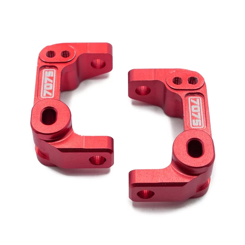Etrier avant Xmid Rouge en aluminium (x2) fabriqué en France