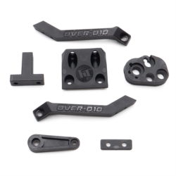 Renfort+palonnier+entretoise moteur+renfort avant plastique OverD10