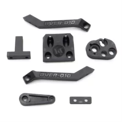 Renfort+palonnier+entretoise moteur+renfort avant plastique OverD10
