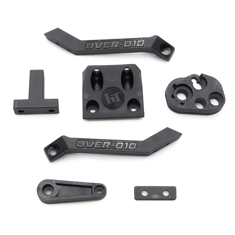 Renfort+palonnier+entretoise moteur+renfort avant plastique OverD10