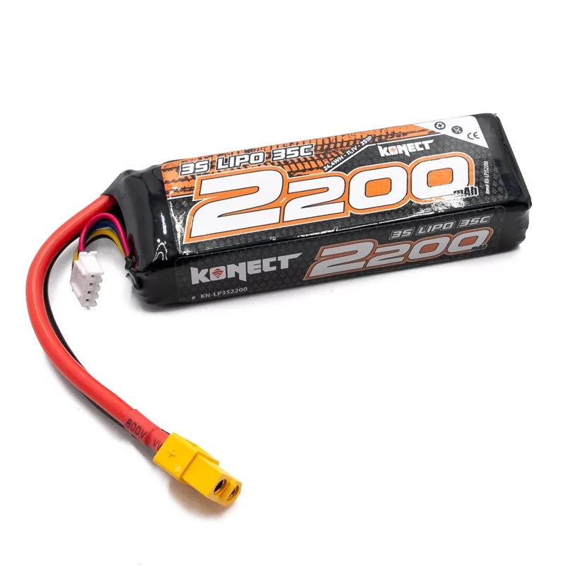 Konect Lipo 2200mah 11.1V 35C XT60