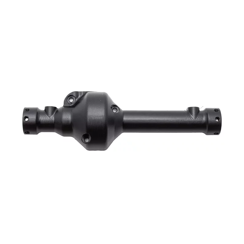 Lower front axle cover machined in Delrin